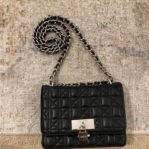 Steve Madden Black Bamara-Q Cross Body Purse